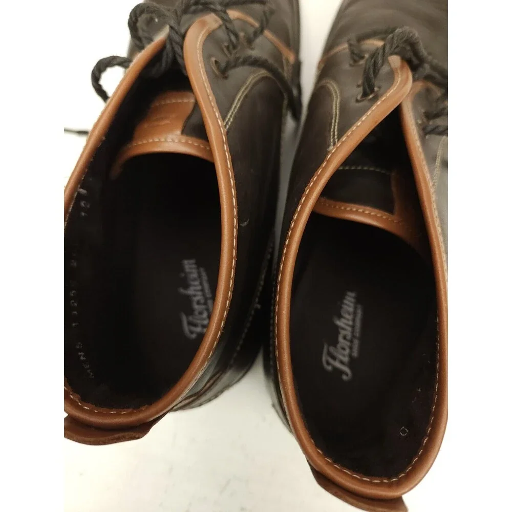 Florsheim Casey Chukka Boot Brown Leather F-Lites Size 12 D